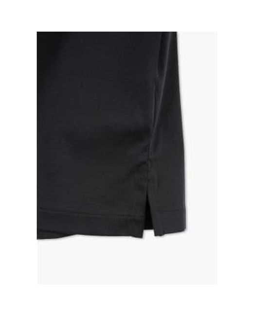 Sandbanks Herren-poloshirt aus silikon mit reißverschluss in schwarz in Black für Herren