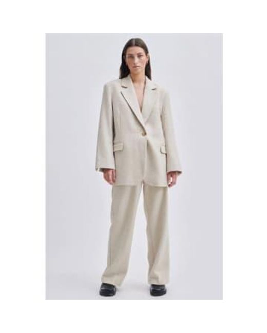 Second Female Natural Saru French Oak Trousers S