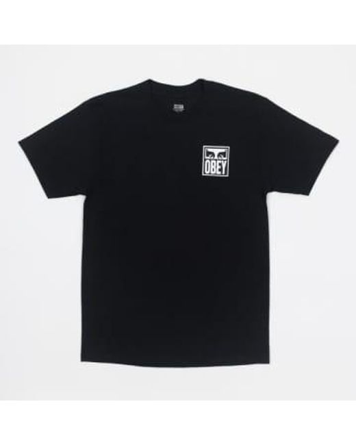 Obey Black Eyes Icon 2 Classic T-shirt for men