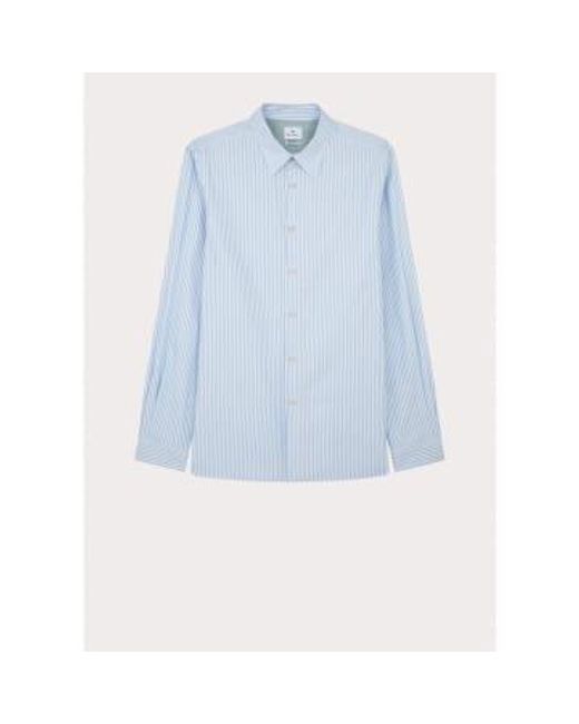 Paul Smith Stripe stripe hemd col: 41 blau/weiß, größe: xl in Blue für Herren