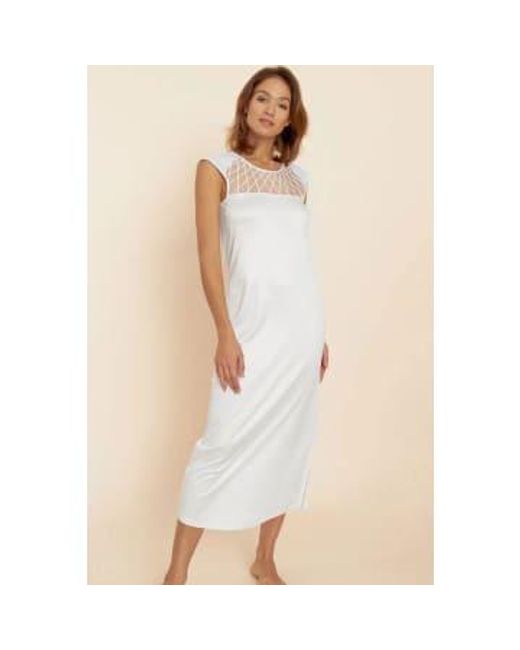 3221196 Nightdress In Ivory di Féraud in Natural