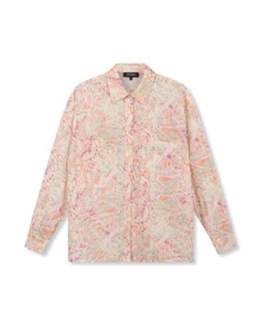 Refined Department Pink | Jazzy Broiderie Blouse Soft Xs