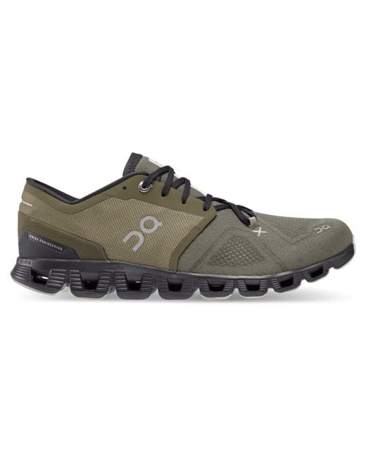 On Shoes Cloud X 3 Sneaker in Brown for Men Lyst UK