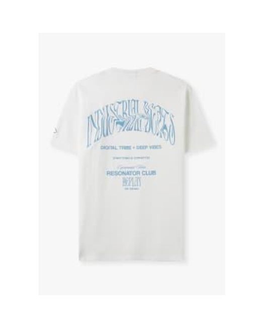 T-shirt d'archives en blanc naturel Replay pour homme en coloris White