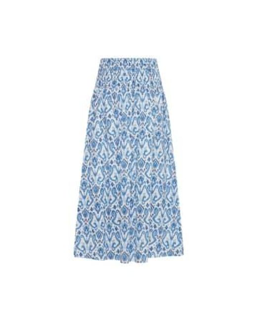 Byoung Elsano Skirt In Vista Mix di B.Young in Blue