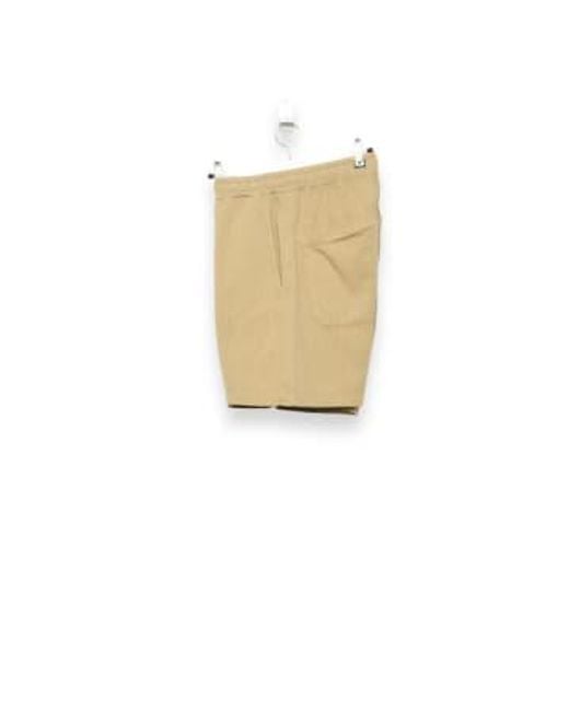 Universal Works Natural Lumber Shorts Herringbone Cotton P28022 for men