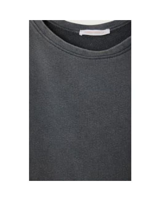 American Vintage Gray Hapylife 03ce24 Sweatshirt Metal / M/l