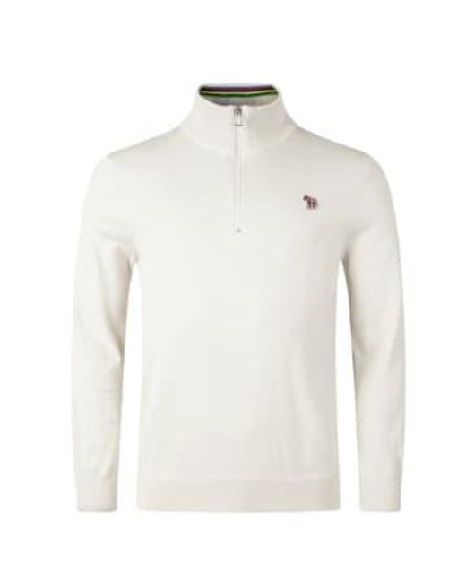 Sweater logo zip zip zip PS by Paul Smith pour homme en coloris White