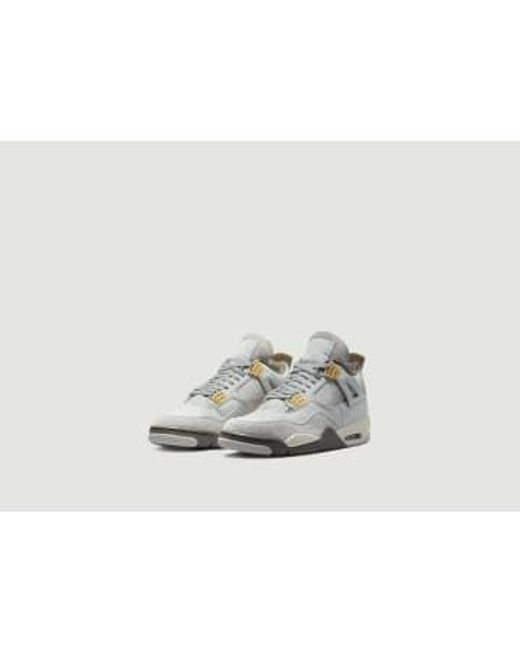 Sneakers Air Jordan 4 Se Craft Photon Dust Gs di Nike in White
