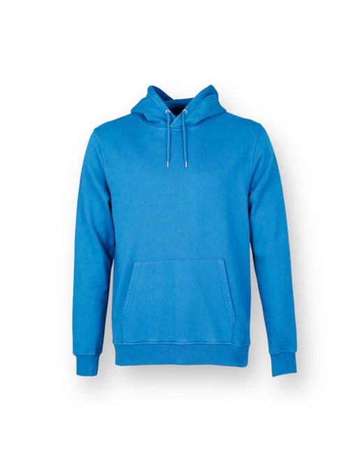 COLORFUL STANDARD Hood Pacific Blue for Men | Lyst