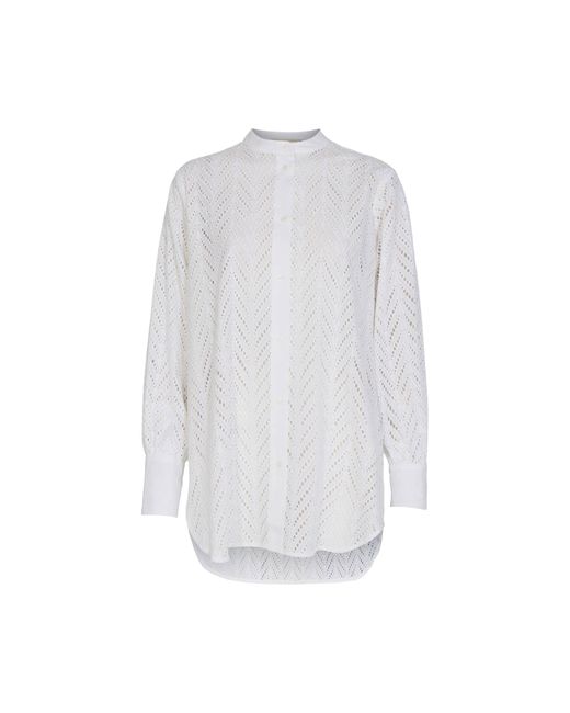 Levete Room Lr-smilla 3 Shirt in White | Lyst
