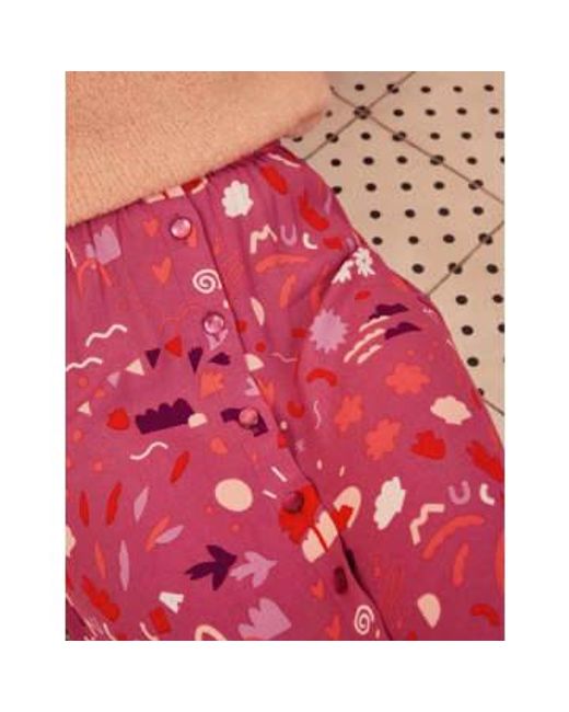 Rosita Skirt Pink di Des Petits Hauts
