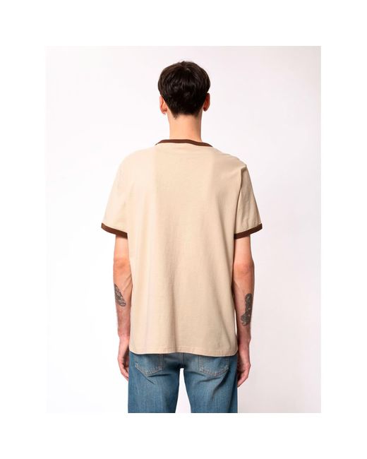 Nudie Jeans Cotton Roy Contrast T 