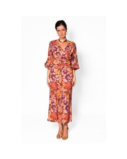 Sophie and Lucie Red Alfil Flower & Blouse 34
