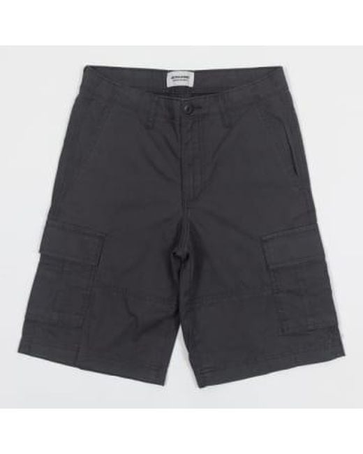 Pantalones cortos carga cole en gris Jack & Jones de hombre de color Black