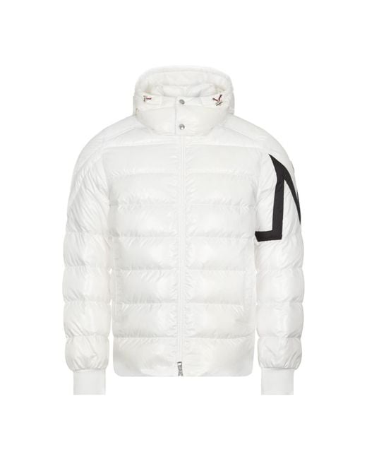 Moncler White Corydale Down Jacket for men