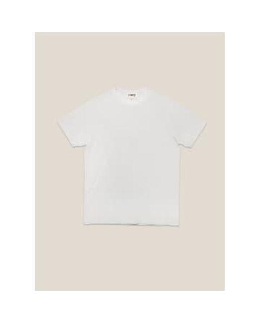 YMC White Television T-shirt for men
