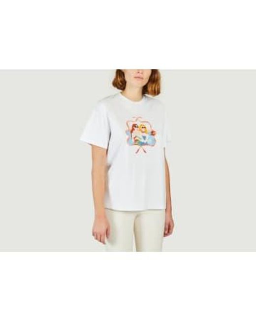 Tara Jarmon White Taradolls T-shirt 1