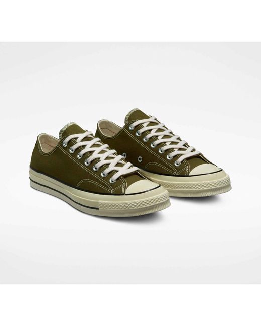 chucks low green