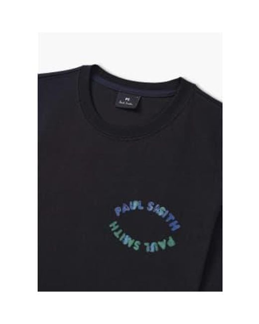 Paul Smith Black S Happy Eye Print T-shirt for men