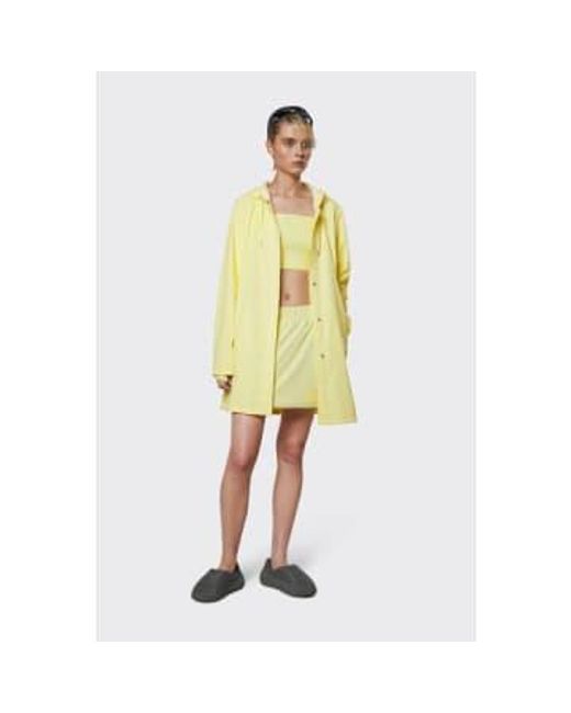 Veste a-line w jacket w3 18050 straw Rains de color Yellow