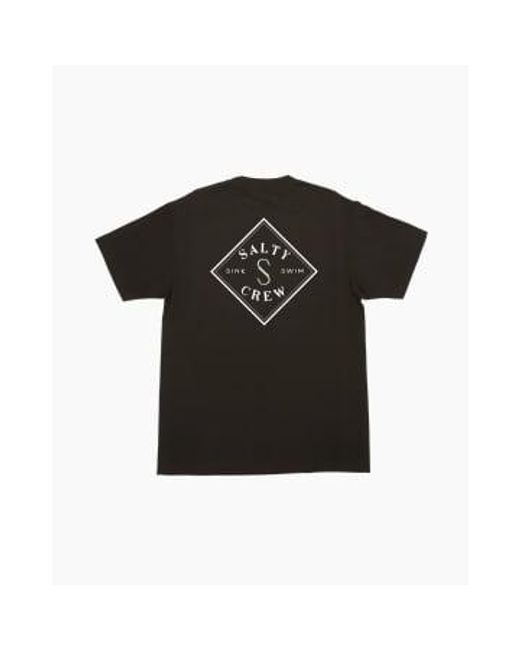 Salty Crew Black - T-shirt - S for men