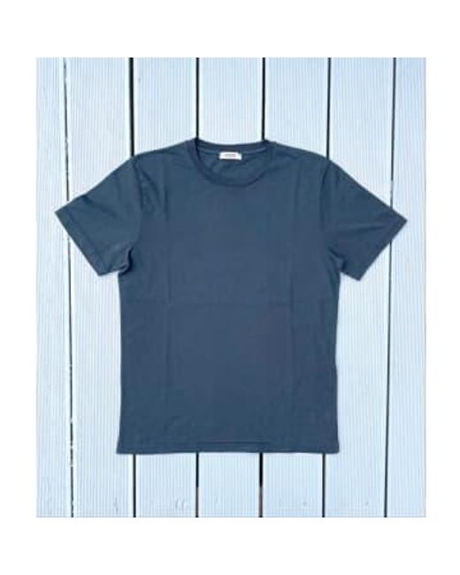 Hunt Man S S T Shirt Dark di Crossley in Blue da Uomo