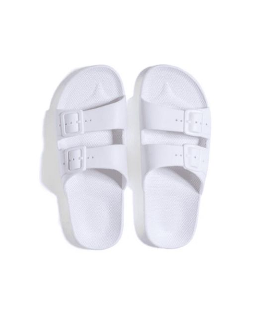 FREEDOM MOSES Blue White Sandals