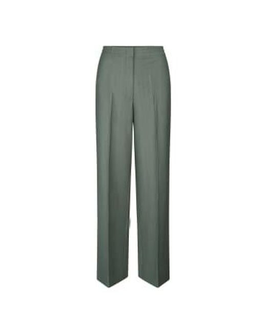Second Female Green Jasione Classic Trousers Xsmall