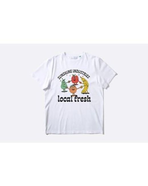 Edmmond Studios White Local Fresh T-shirt L / for men