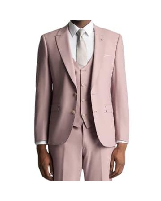 Remus Uomo Purple Massa Suit Jacket 38 for men