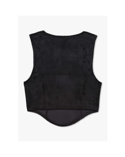 Top corset camina diamonte en noir Juicy Couture en coloris Black