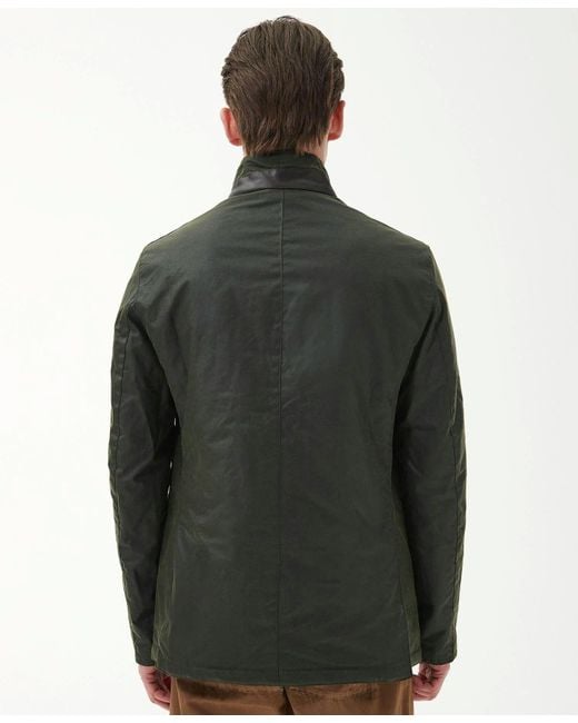 Barbour Green Compton Wax Jacket for men