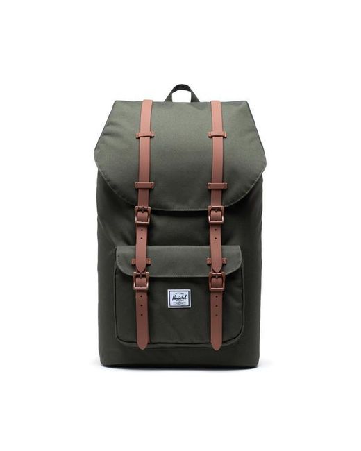 herschel dark green backpack