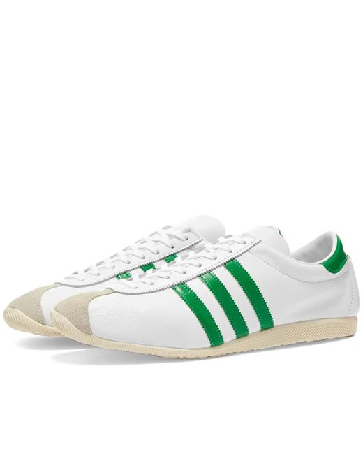 adidas Leather Rekord in White, Green & Cream (Green) for Men - Save 36% -  Lyst