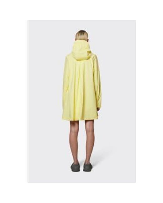 Veste a-line w jacket w3 18050 straw Rains de color Yellow