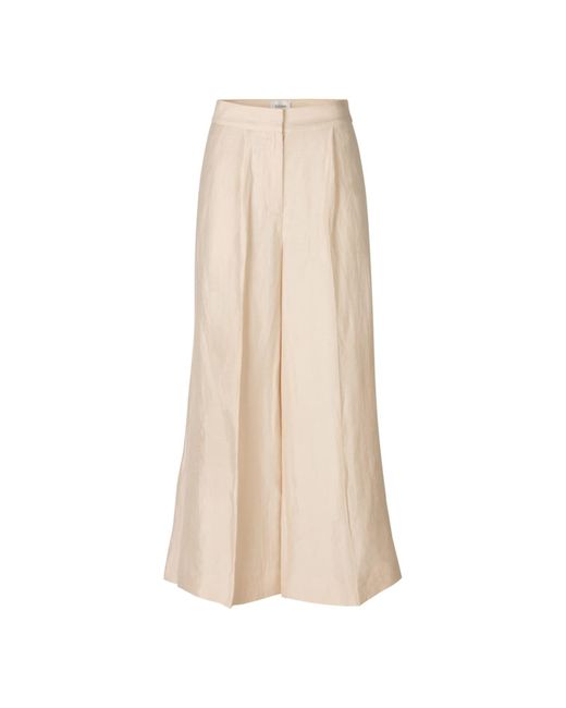 Second Female Lia Trousers in Natural 