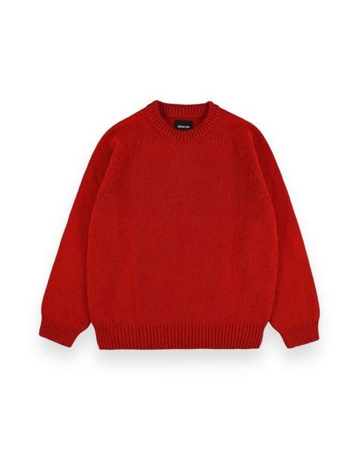 Howlin' By Morrison Red Boxy Space Knit Fire for men