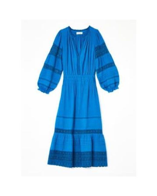 M.A.B.E Blue Loretta Midi Dress / Xs