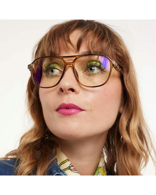 Barner Brad Glossy Light Reading Glasses in Metallic for Men Lyst UK