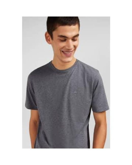 Eden Park Gray Cotton Pima T Shirt M for men