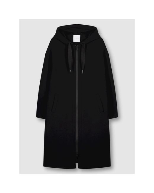 Rino And Pelle Invasion Long Coat Black in Blue | Lyst