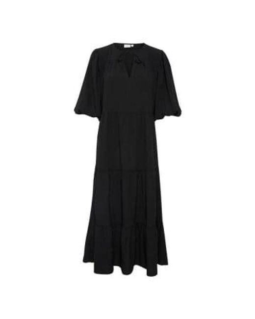 Saint Tropez Black Damaris maxi kleid in schwarz