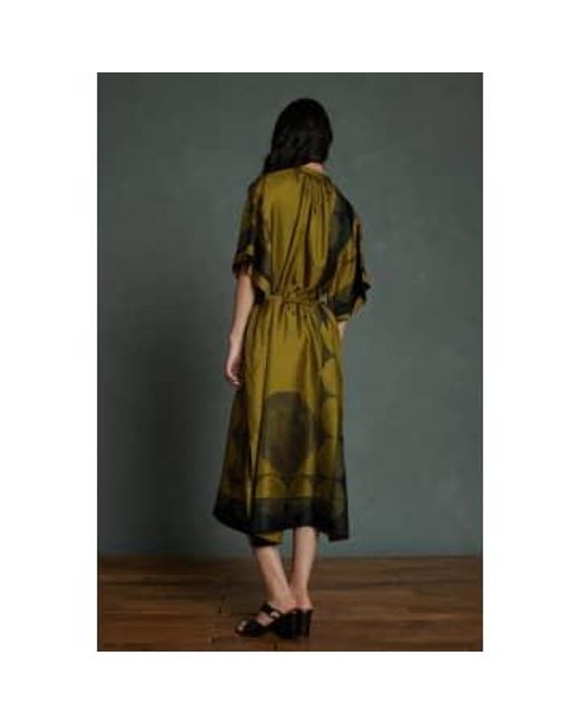 Soeur Green Athena Print Dress