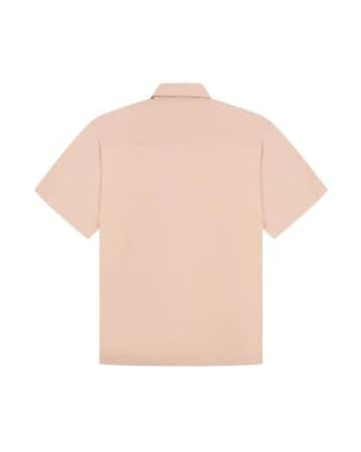 Uskees Leichtes hemd #6003 dusty in Pink für Herren