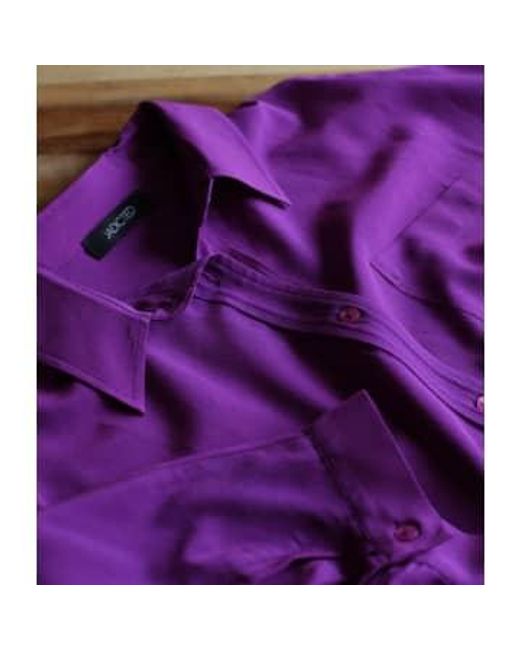 Cashmere Fashion Purple Jadicted Bluse