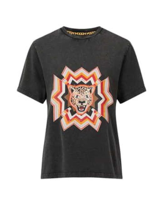 Hayley Menzies Black Hayley Zies Psychedelic T-shirt