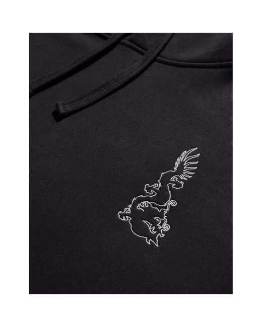 Maharishi Reflective Dragon Hooded Sweat Black for Men | Lyst