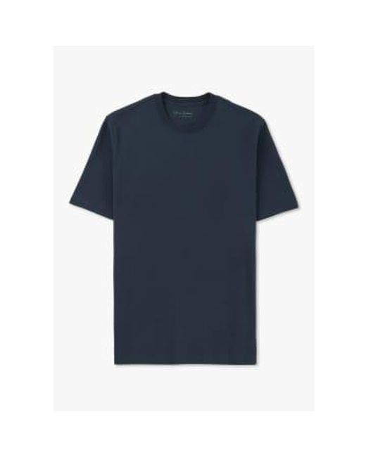 Camiseta algodón mens palmela en la marina la medianoche Oliver Sweeney de hombre de color Blue