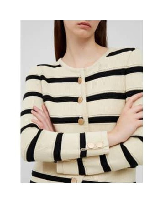 French Connection Natural Marloe Knitted Coatigan-classic /black-78wae
